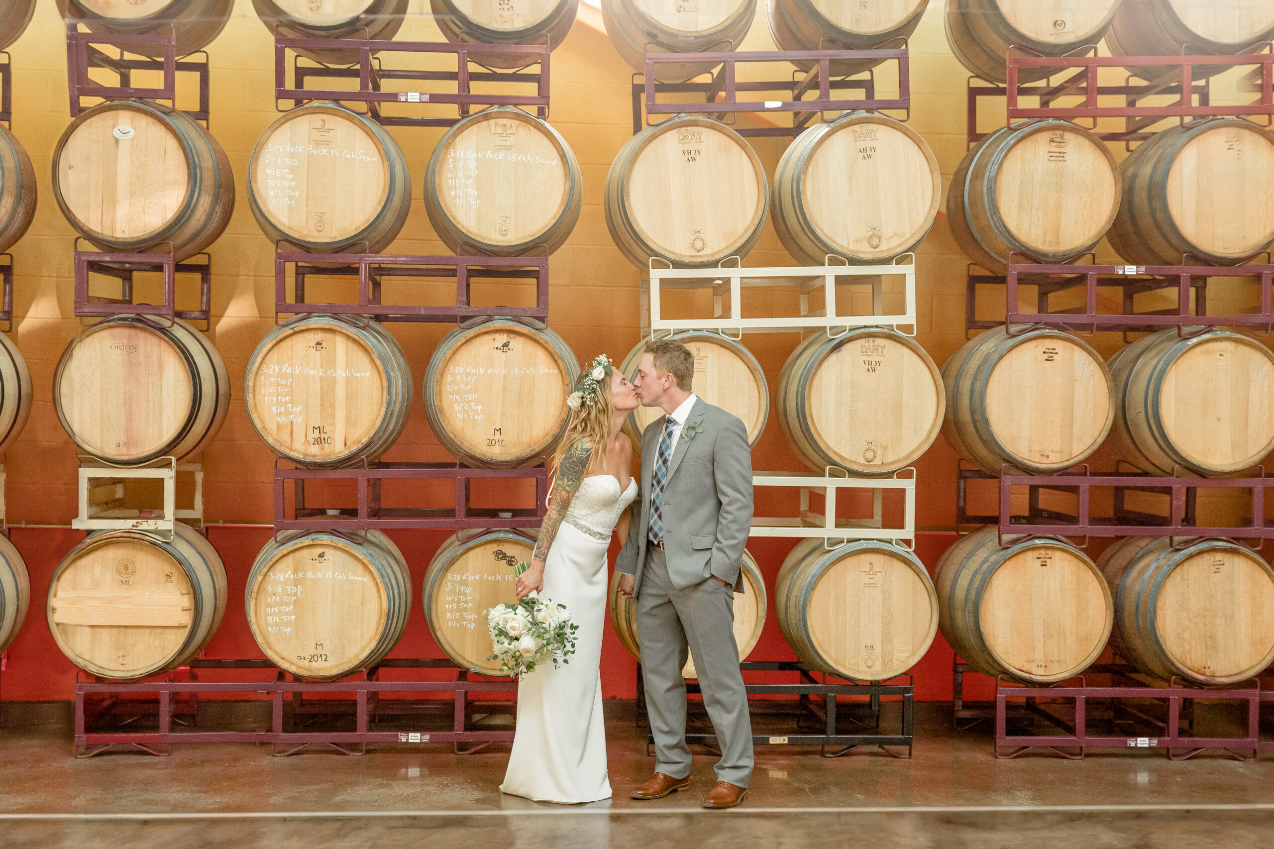 Newport Vineyards offers a unique and unforgettable atmosphere for couples tying the knot in Newport.