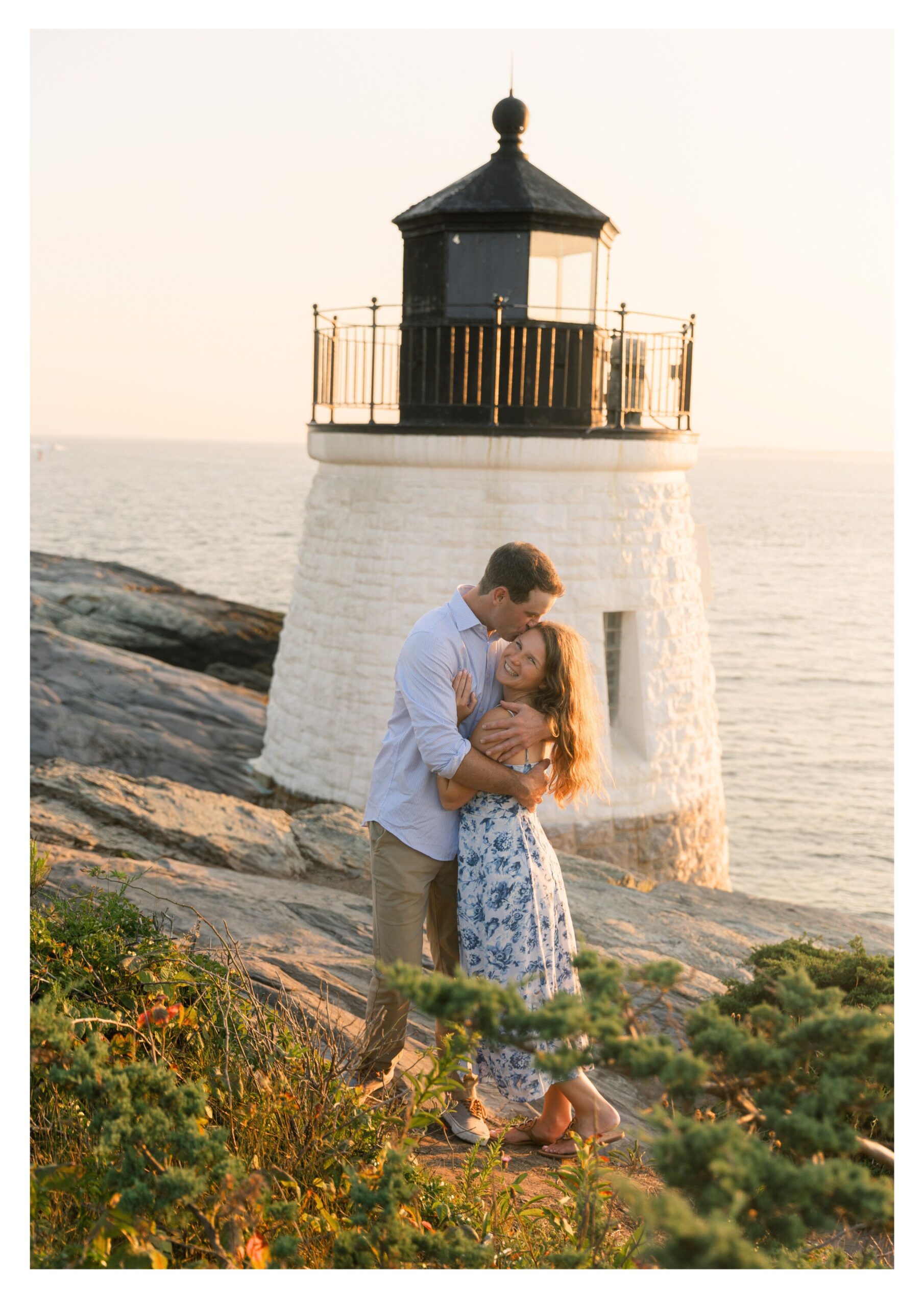 Castle Hill is one of the more opulent and beautiful venues serving engaged and newlywed couples that are looking to get married in Newport Rhode Island. The historical venue offers panoramic views of the water and is home to Newport Rhode Island's iconic Castle Hill Light House. 